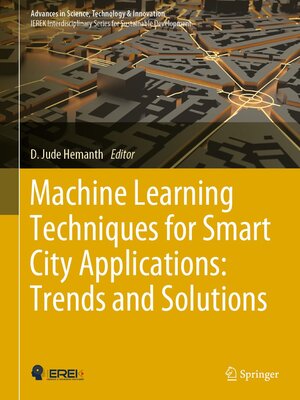 cover image of Machine Learning Techniques for Smart City Applications